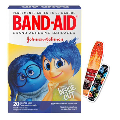 Band-Aid Decorative Inside Out Assorted 20 ct. 20 (BX)