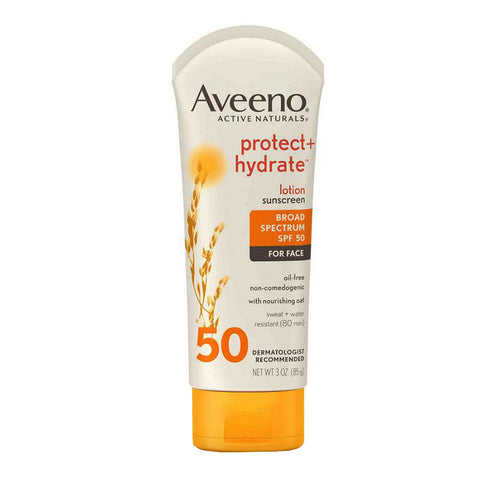 Aveeno Active Naturals Protect + Hydrate Sunblock SPF 50 Lotion, 3 oz. 1 (EA)