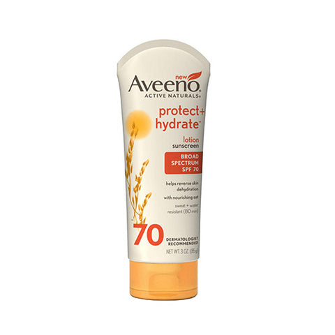 Aveeno Active Naturals Protect + Hydrate Sunblock SPF 70 Lotion, 3 oz. 1 (EA)