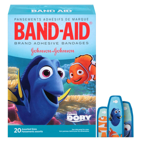 Band-Aid Decorative Finding Dory Assorted 20 ct. 20 (BX)