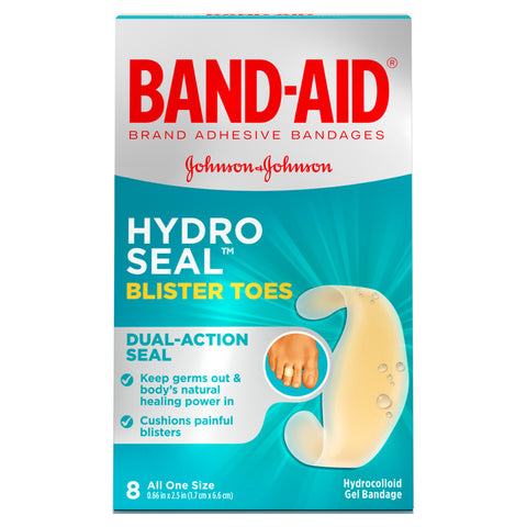 Band-Aid Hydro Seal Blister Toes, 8 ct 8 (BX)