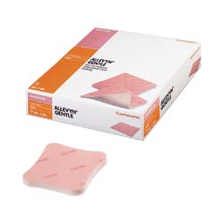 ALLEVYN Gentle Gel Adhesive Hydrocellular Foam Dressing with Border, 3