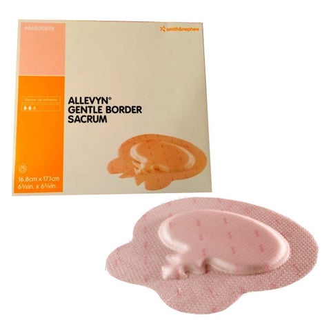 Allevyn Gentle Foam Border Sacrum 6-5/8