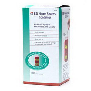 Bd Home Sharps Container 1.4 Quarts, Each 1 (EA)