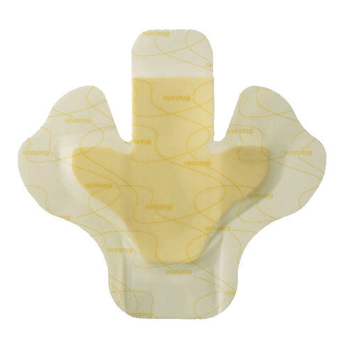 Biatain Ag Heel Adhesive Foam Dressing, 7 - 1/2
