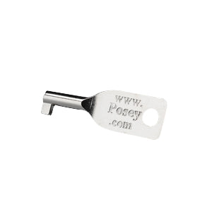 Universal Key for Lock Cuff and Belt, Silver, Adult 1 (EA)