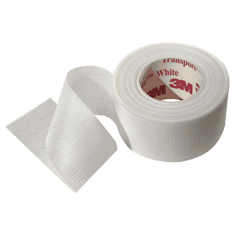 Transpore Standard Hypoallergenic Porous Plastic Tape 1