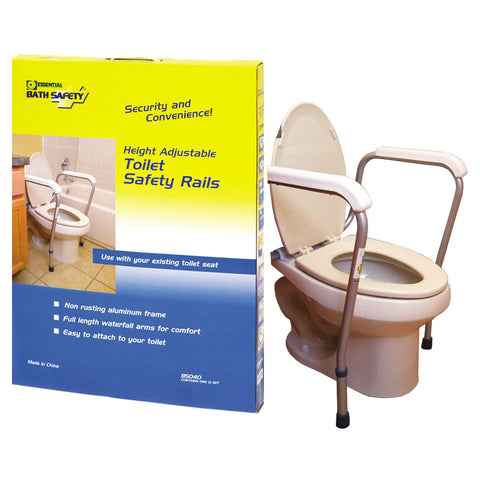 Adjustable Toilet Safety Rails 1 (EA)