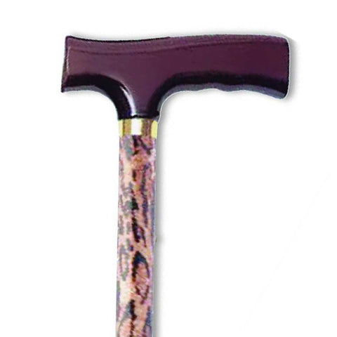 Travel Folding Cane with Fritz Handle, Cheetah 1 (EA)
