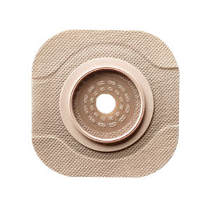 New Image CeraPlus 2-Piece Cut-to-Fit Tape Border (Extended Wear) Barrier Opening 1-1/4" Stoma Size 1-3/4" Flange Size 5 (BX)