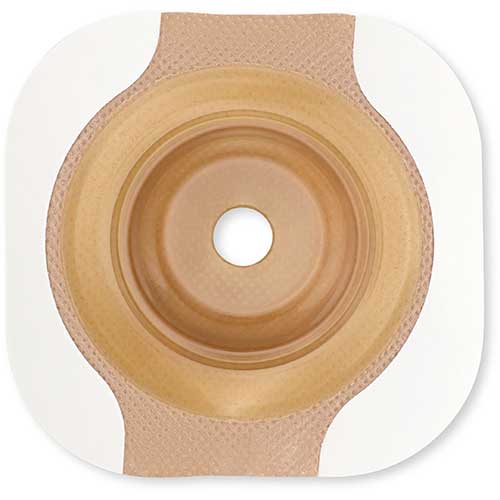 New Image CeraPlus 2-Piece Precut Convex (Extended Wear) Skin Barrier 1" Stoma Size, 1-3/4" Flange Size 5 (BX)