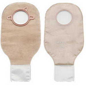 New Image 2-Piece Drainable Pouch 4", Clamp Closure, Ultra Clear 10 (BX)