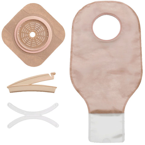 New Image Two-piece Drainable Colostomy/Ileostomy Kit 3-1/2