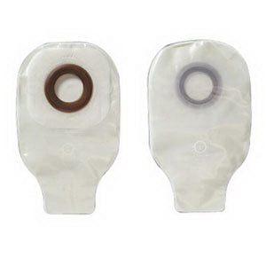 1-Piece Drainable Pouch with Precut 1-3/8" Barrier Opening, Pouch Size 1-3/4" with Karaya 30 (BX)