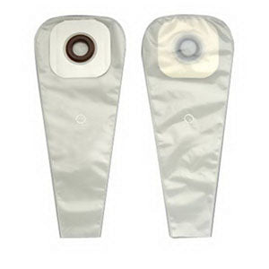 1-Piece Drainable Pouch with Precut 2-1/2" Barrier Opening, Pouch Size 3" with Karaya 30 (BX)