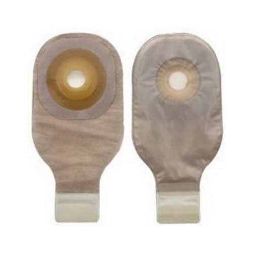 Premier Convex Flex Tend 1-Piece Drainable Pouch With Tape Border Precut 1-3/8", Transpare 5 (BX)