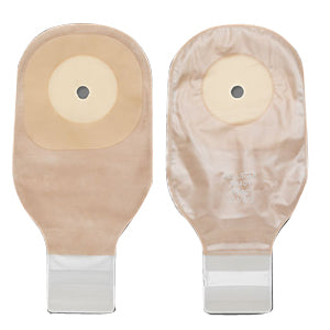 Premier 1-Piece Cut-to-Fit Lock 'n Roll Drainable Pouch with SoftFlex (Standard Wear) Skin Barrier 2-1/2