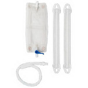 Vented Urinary Leg Bag Combination Pack, Medium 18 oz. 10 (BX)