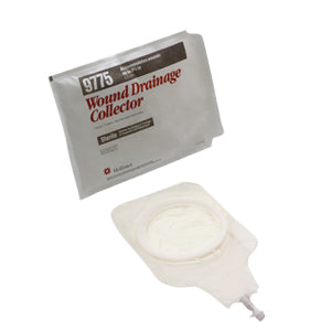 Wound Drainage Collector without Barrier, Medium, Translucent 1 (EA)