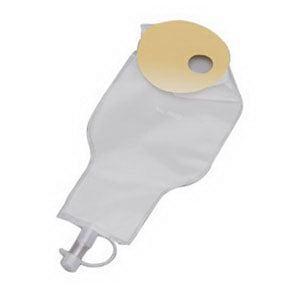 Drainable Fecal Collector with SoftFlex Skin Barrier Medium 10