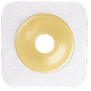 Sur-fit Natura Stomahesive Cut-to-fit Flexible Wafer 5" x 5" Flange 2-3/4" White 10 (BX)