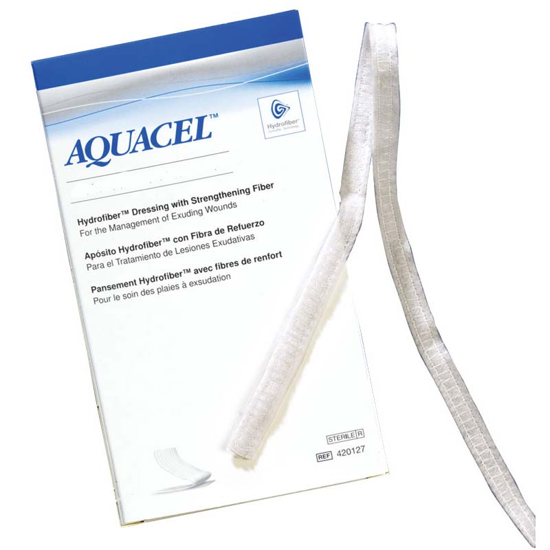 AQUACEL Hydrofiber Wound Dressing 3/4" x 18" Ribbon 5 (BX)