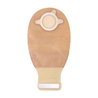 Natura + Drainable Pouch with"visiClose, Transparent, Standard 100mm, 4" 10 (BX)