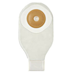 Esteem Post-Op Kit One-Piece Drainable, 4" (100mm), Transparent, Standard With InvisiClose Tail Closure, With Stomahesive Cut-To-Fit 60 (CA)