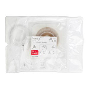 Natura Urostomy Post-Operative Kit 2-1/4" Stomahesive Cut-To-Fit Barrier, Transparent with Accuseal Tap, Sterile 5 (BX)