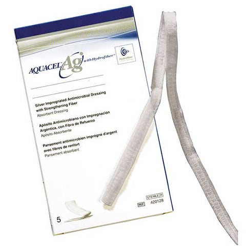 AQUACEL Ag Hydrofiber Wound Dressing with Ionic Silver 2/5
