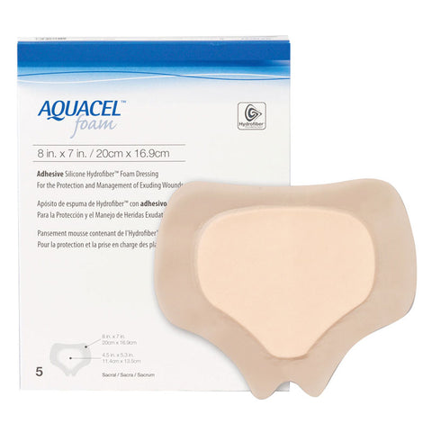 Aquacel Gelling Adhesive Foam Dressing 8