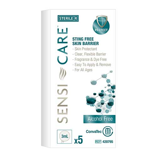 Sensi-Care Sting Free Protective Skin Barrier Foam Applicator 1 mL 5 (BX)