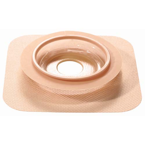 Natura Moldable Stomahesive Skin Barrier Accordian Flange 2-1/4" (57mm) with Hydrocolloid Flexible Collar 10 (BX)