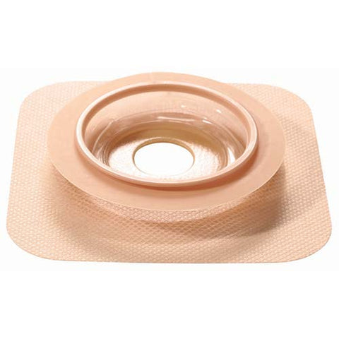 Natura Moldable Stomahesive Skin Barrier Accordian Flange 33-45mm, 70mm with Hydrocolloid Flexible Collar 10 (BX)