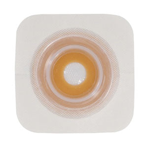 Natura Moldable Durahesive Skin Barrier Accordion Flange with Hydrocolloid Flexible Collar, Opening 1-5/16" to 1-3/4" (33 45mm), Flange 2-3/4" (70mm) 10 (BX)