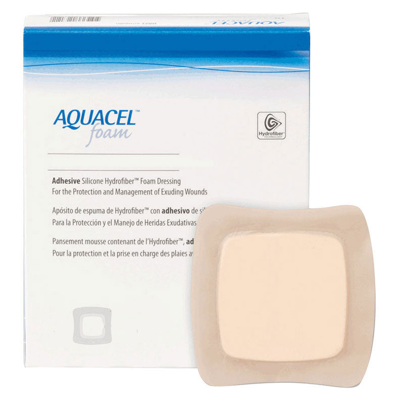 Aquacel Foam Adhesive 4" x 8" 10 (BX)