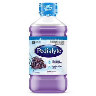 Pedialyte Ready-To-Feed, Retail 1 Liter Bottle, Grape 1 (EA)