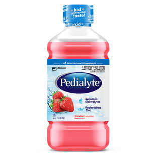 Pedialyte Ready-To-Feed, Retail 1 L Bottle, Strawberry 1 (EA)