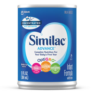 Similac Advance w/Iron Concentrate Retail 13oz. 1 (EA)