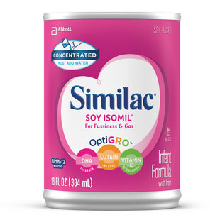 Similac Soy Isomil w/OptiGRO, 13 oz. Can 1 (EA)