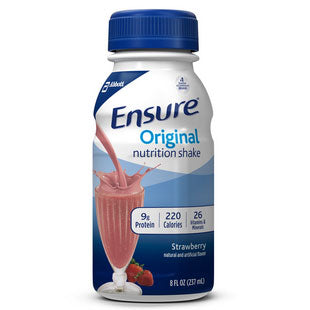 Ensure Strawberries & Cream Shake Retail 8oz. Btl 1 (EA)