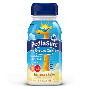 Pediasure Grow & Gain Banana Cream, 8 oz. Bottle 1 (EA)