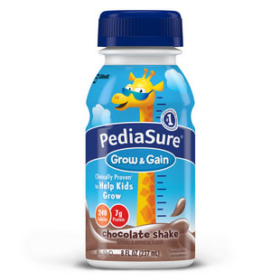 Pediasure Grow & Gain Chocolate Retail 8 oz. Bottle 1 (EA)