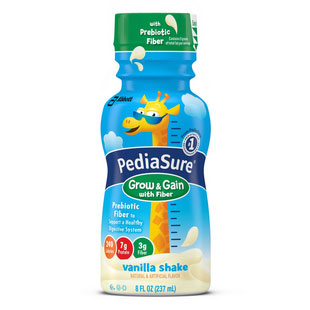 Pediasure Grow & Gain with Fiber Vanilla Retail 8 oz. Bottle 1 (EA)