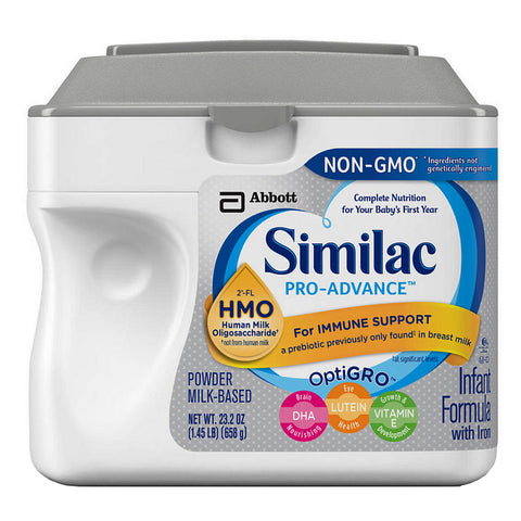 Similac Pro-Advance Powder, Unflavored, 23.2 oz. 1 (EA)