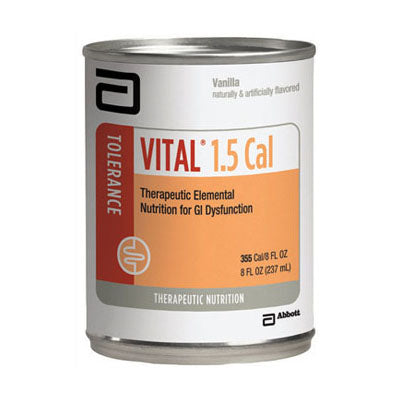 Vital Peptide 1.5 Cal, Vanilla, 8 Fl oz. Reclosable Carton 24 (CA)