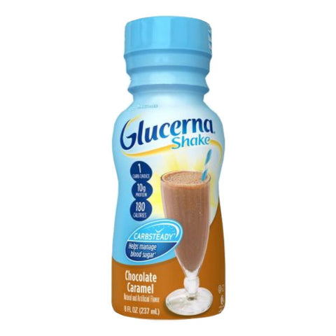 Glucerna Shake Chocolate Caramel Retail 8oz. Bottle 6 (PK)