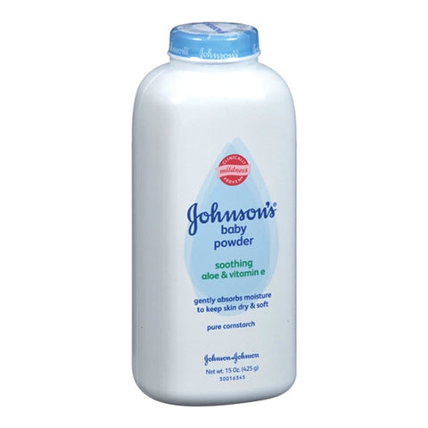 Johnson's Baby Powder, Pure Cornstarch, 15 oz 1 (EA)