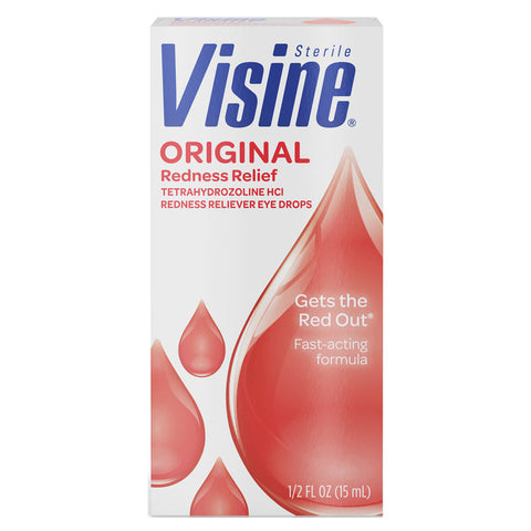 Visine Original Redness Reliever Drops, 0.5 fl oz. bottle 1 (EA)