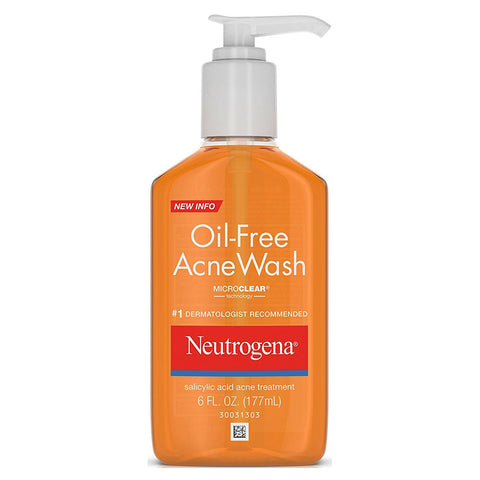 Neutrogena Oil-Free Acne Wash, 6 fl oz 1 (EA)